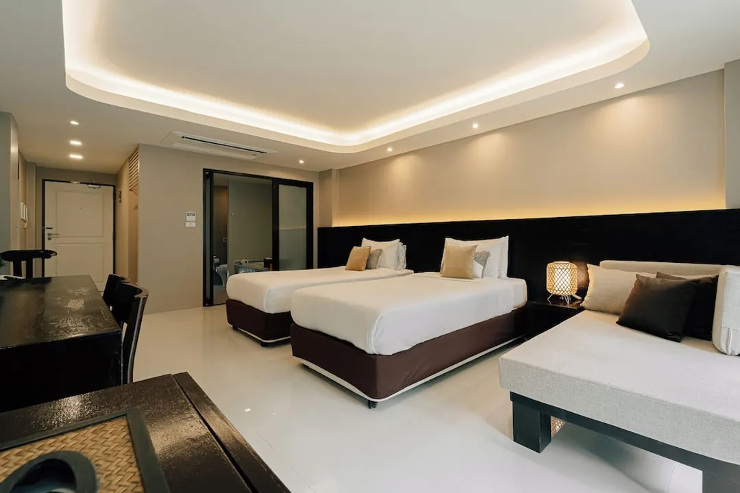 碧海華欣旅館-Deluxe balcony twin bed-4