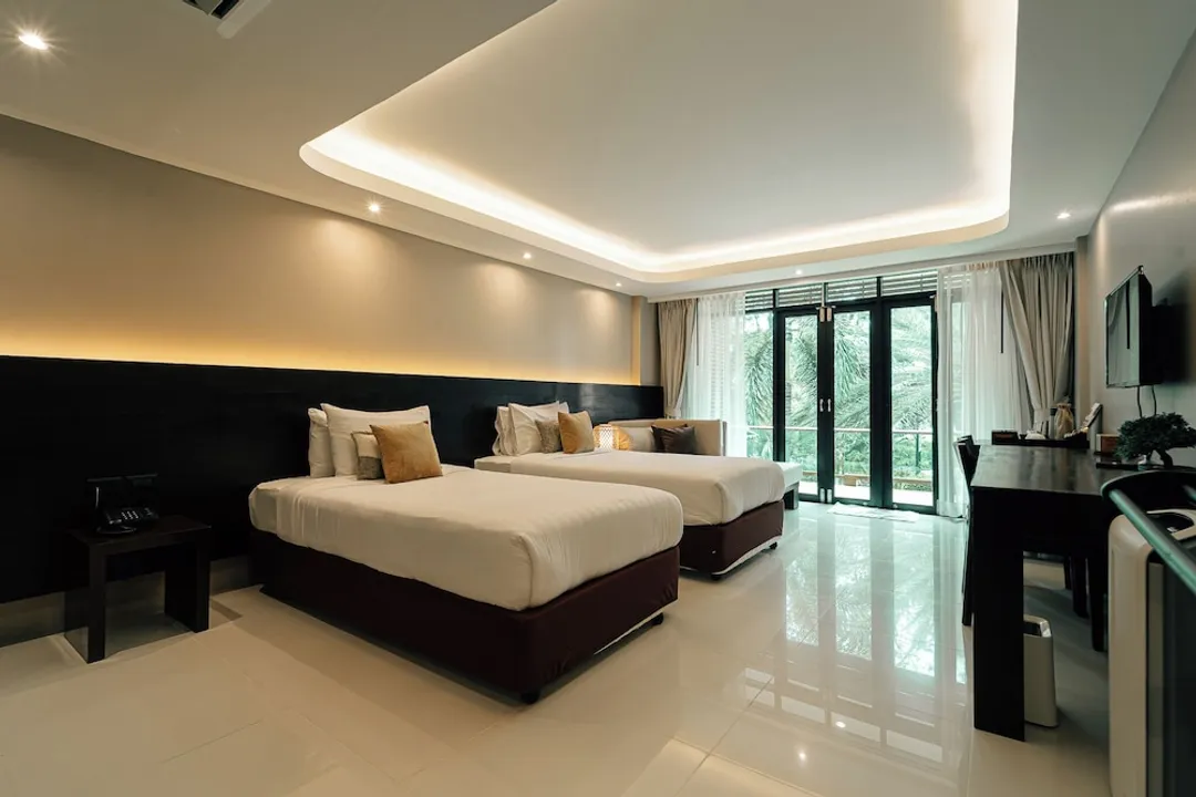 碧海華欣旅館-Deluxe balcony twin bed-1