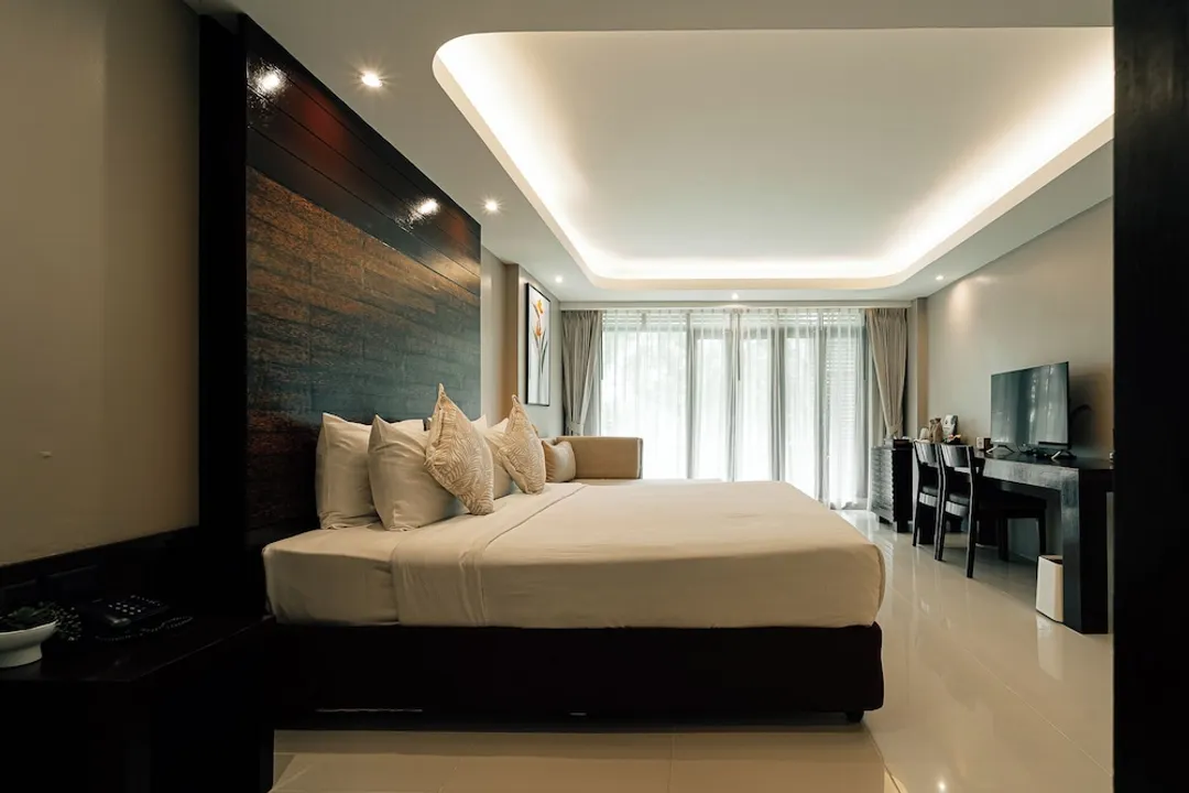 碧海華欣旅館-Deluxe balcony king bed-4