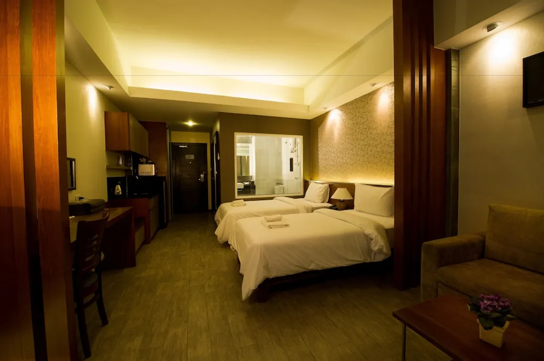 服務式套房旅店法義公寓式飯店 - SHA Extra Plus 認證-Grand Deluxe Twin Room-1
