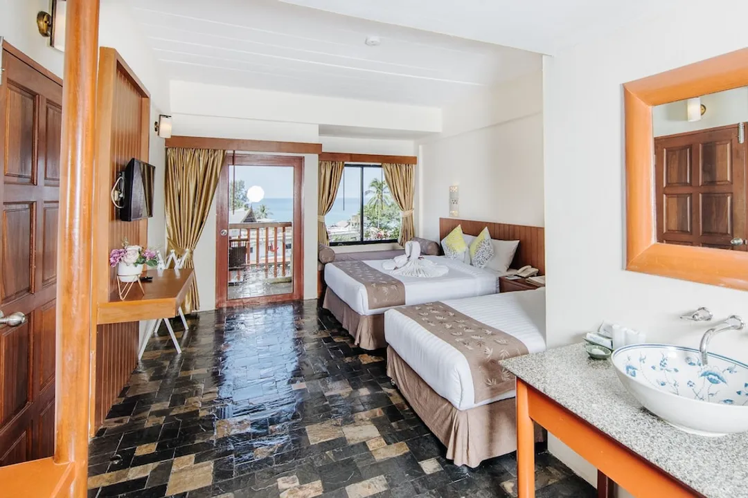 Karona Resort & Spa = 卡羅納度假村及水療中心-豪華客房, 海景-7
