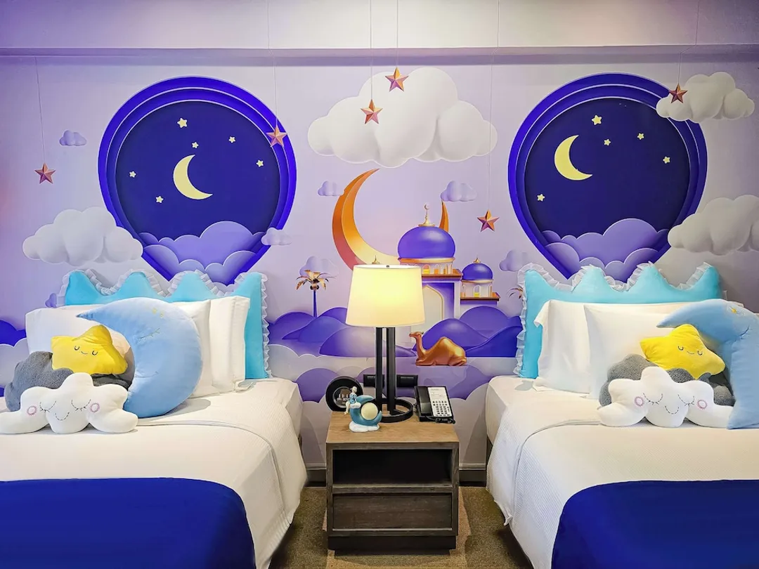 芭達雅阿維尼度假村-Garden View Family Room-9