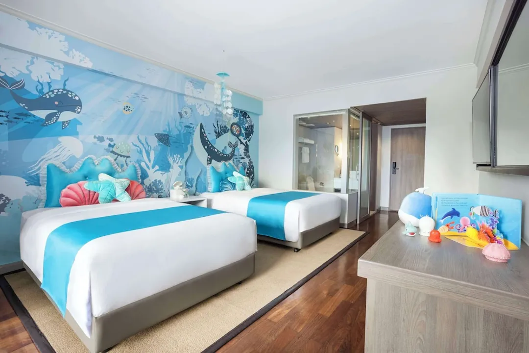芭達雅阿維尼度假村-Garden View Family Room-3