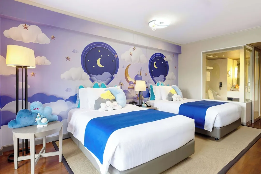芭達雅阿維尼度假村-Garden View Family Room-10