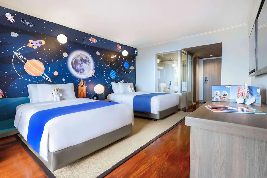芭達雅阿維尼度假村-Garden View Family Room-5
