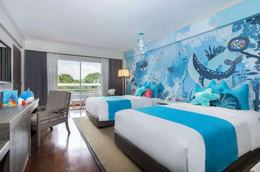 芭達雅阿維尼度假村-Garden View Family Room-2