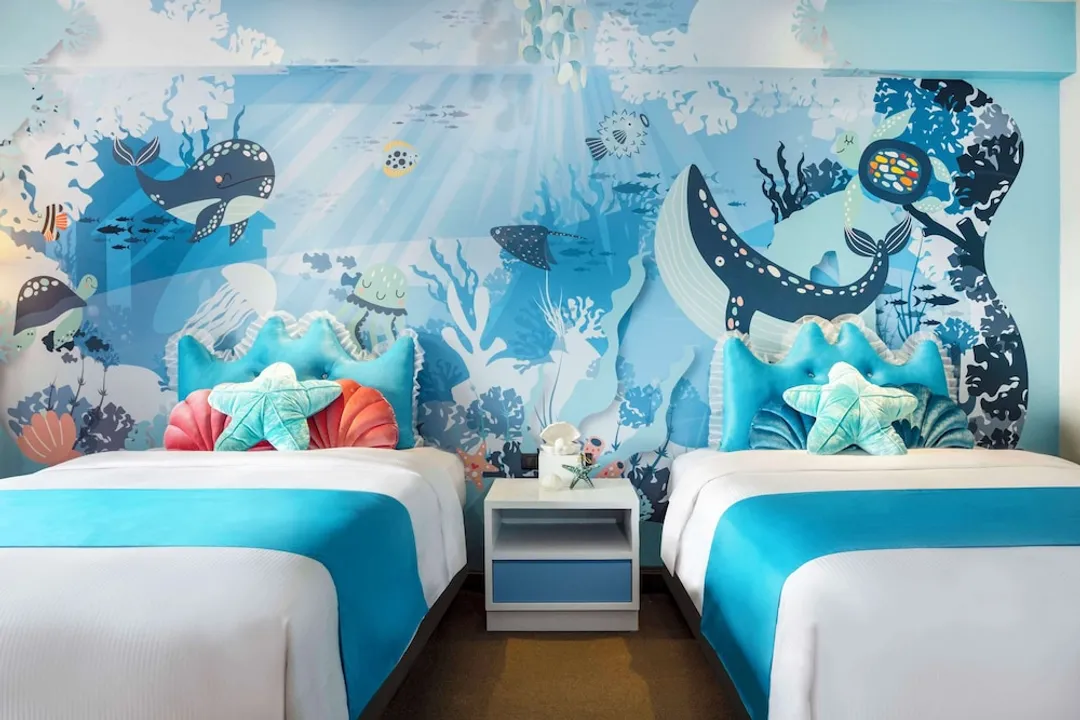 芭達雅阿維尼度假村-Garden View Family Room-4