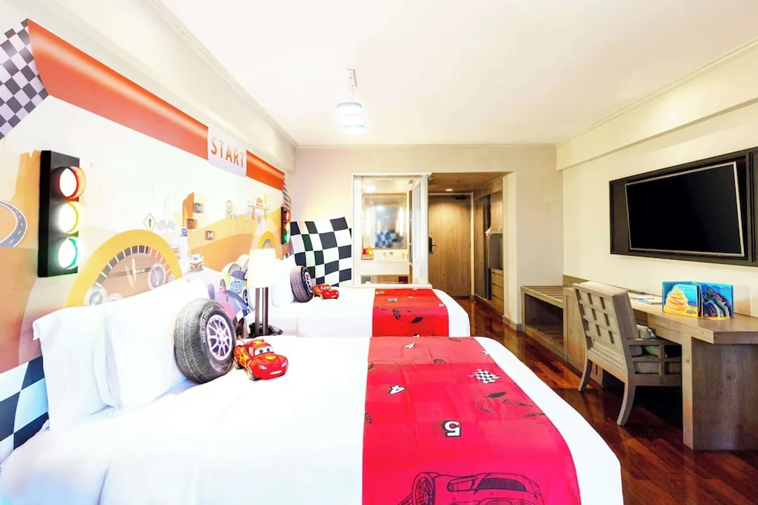芭達雅阿維尼度假村-Garden View Family Room-8