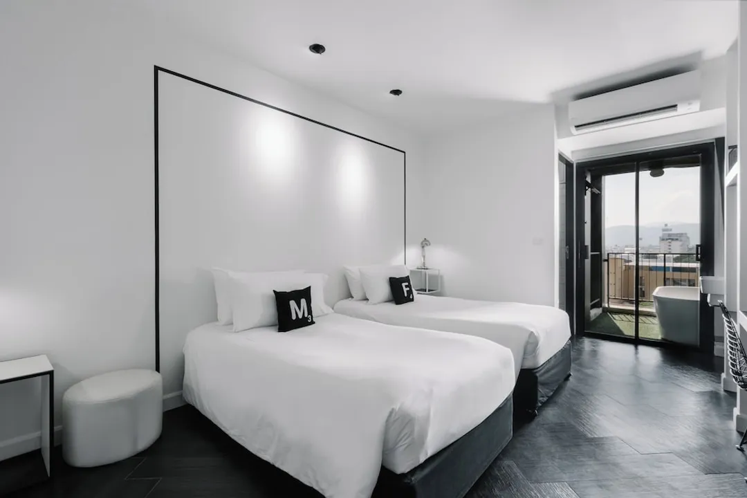 ブルー・モンキー・ハブ・アンド・ホテル・プーケット-Deluxe Twin with outside Bathtub - Free Co-Working space 24 hrs.-1