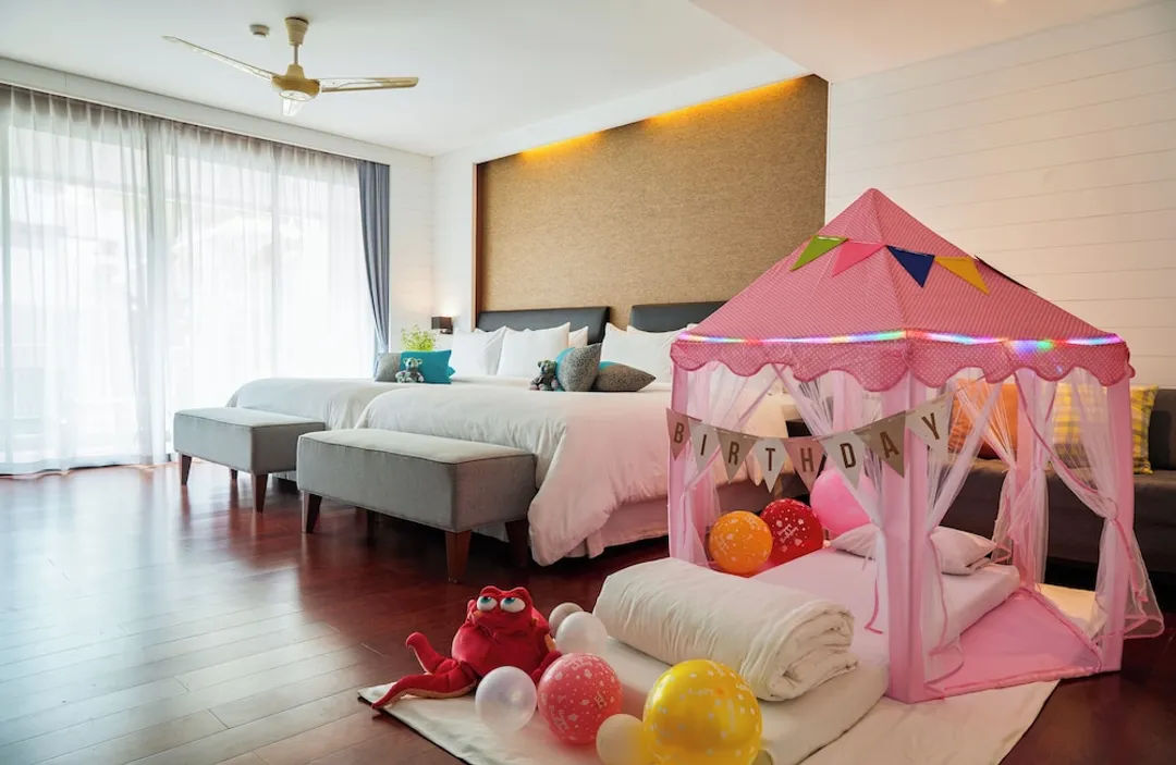 華欣羅麗哥渡假飯店-Mini Suite Garden Balcony for 4 Persons-11