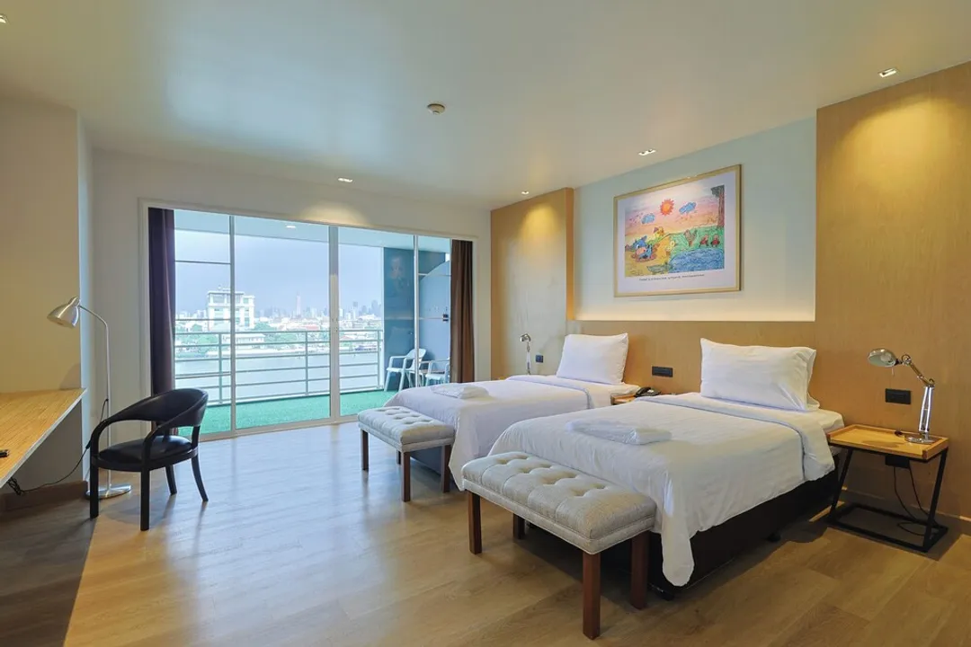 皇家河畔飯店 - SHA Extra Plus 認證-Premier Modern Room (River View)-1