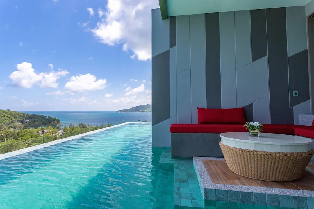 山頂度假村及泳池別墅 - SHA Extra Plus 認證-Deluxe Pool Access Seaview-15