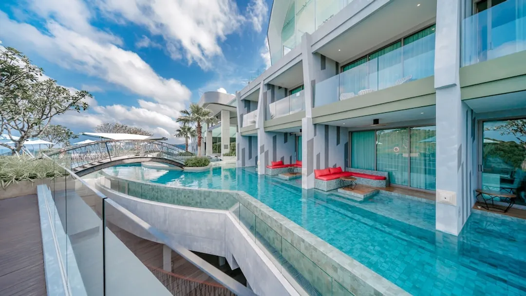 山頂度假村及泳池別墅 - SHA Extra Plus 認證-Deluxe Pool Access Seaview-14