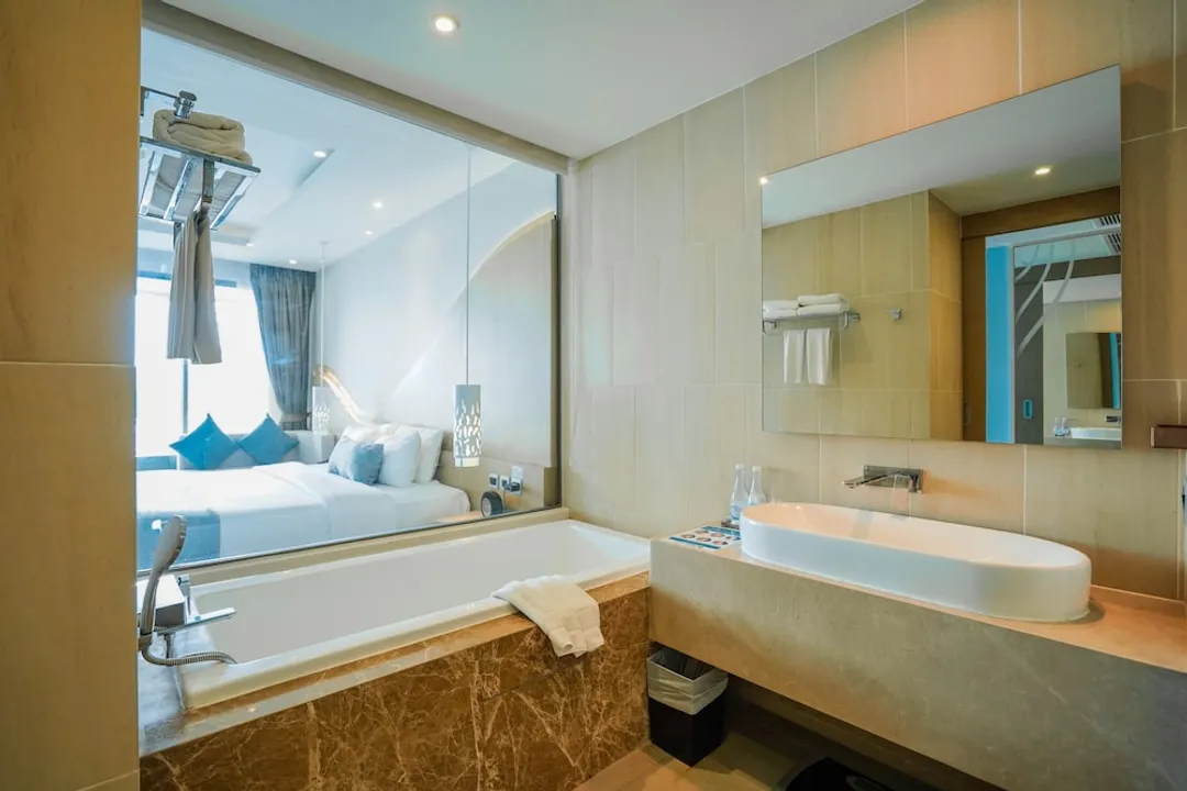 山頂度假村及泳池別墅 - SHA Extra Plus 認證-Deluxe Pool Access Seaview-12