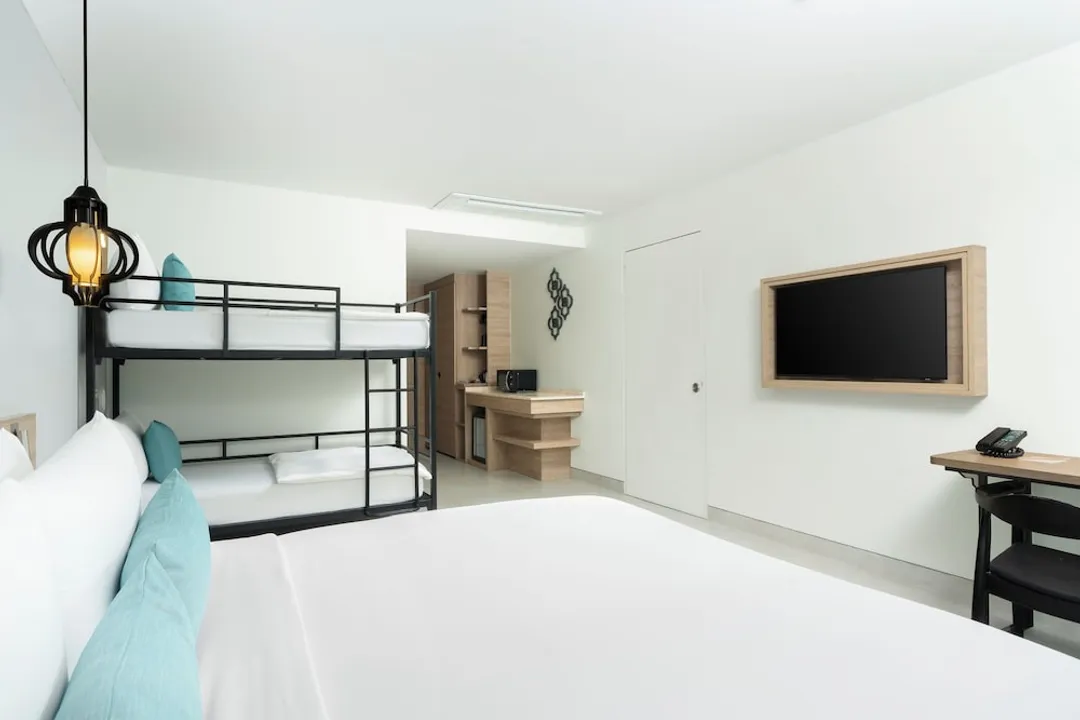 芭東山邁之家 - SHA Extra Plus 認證-Family Room with bunk bed-4