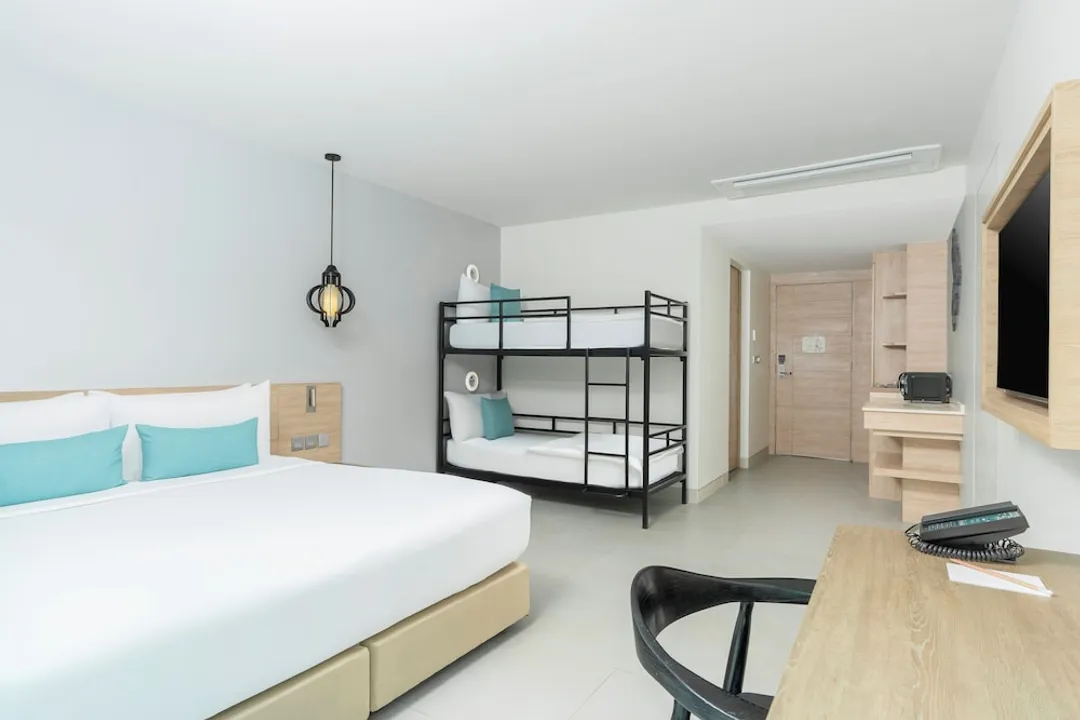 芭東山邁之家 - SHA Extra Plus 認證-Family Room with bunk bed-3