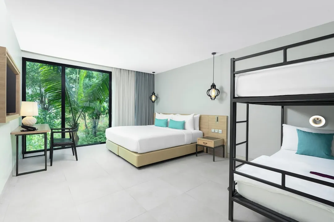 芭東山邁之家 - SHA Extra Plus 認證-Family Room with bunk bed-1