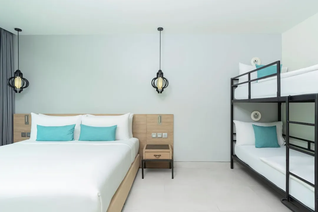芭東山邁之家 - SHA Extra Plus 認證-Family Room with bunk bed-5