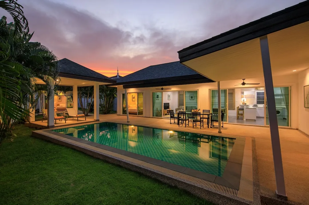 海灣之家豪華游泳池別墅 - 住宿-Casablue - 4 Bedroom Private Pool Villa-5