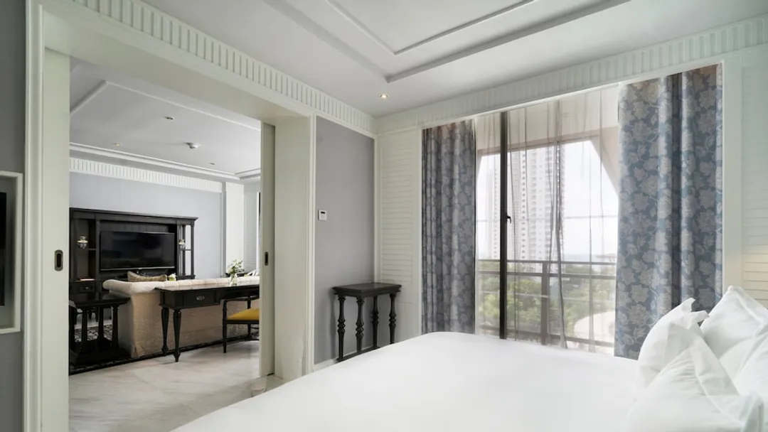 洲际酒店集团华欣洲际度假村-小型套房, 1 张特大床, 泳池景观-6
