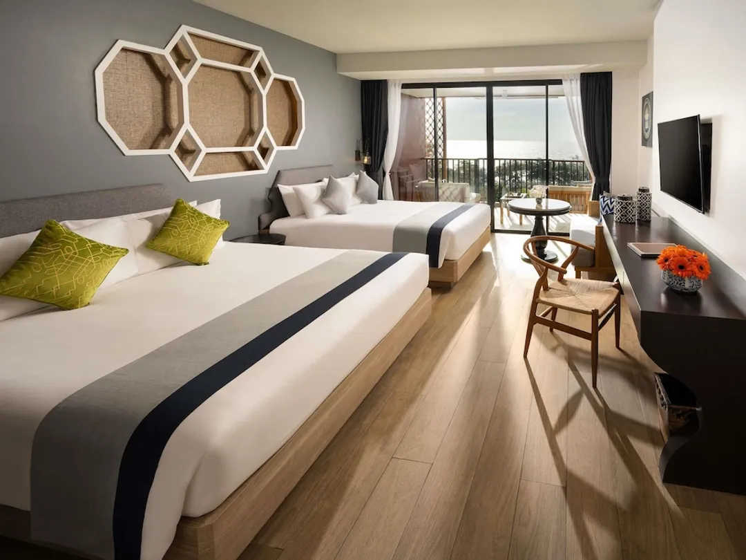 Avista Grande Phuket Karon - MGallery-Premier Room, Multiple Beds, Balcony, Sea View (Family)-1