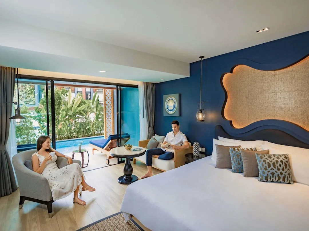 Avista Grande Phuket Karon - MGallery-Deluxe Suite, 1 King Bed, Pool Access, Garden View-12
