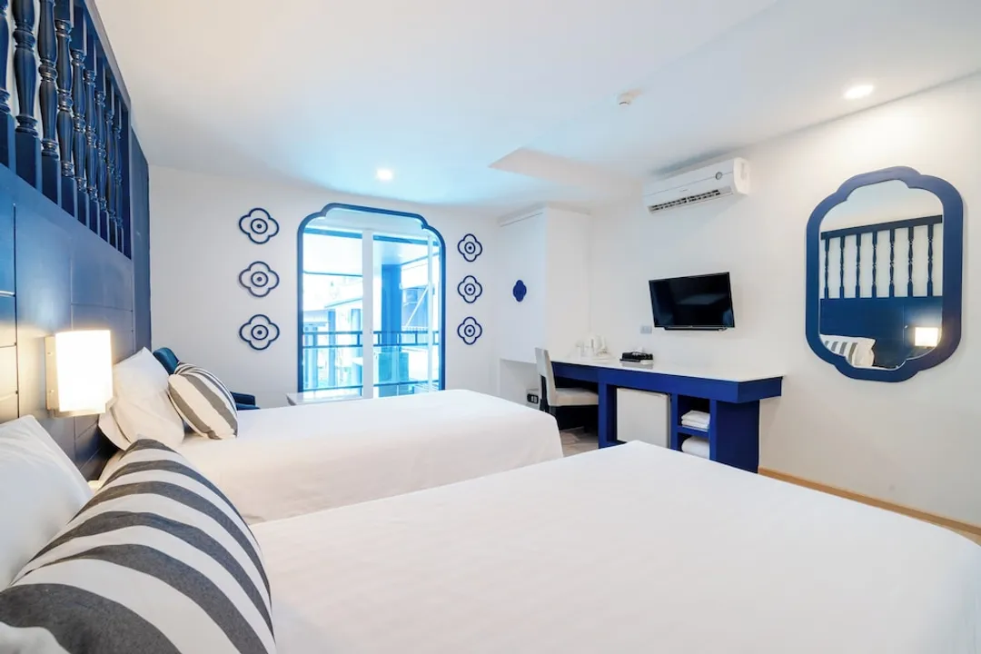 布湖吉塔精品酒店-Boutique Deluxe Twin Balcony +Free Coworking Space-7