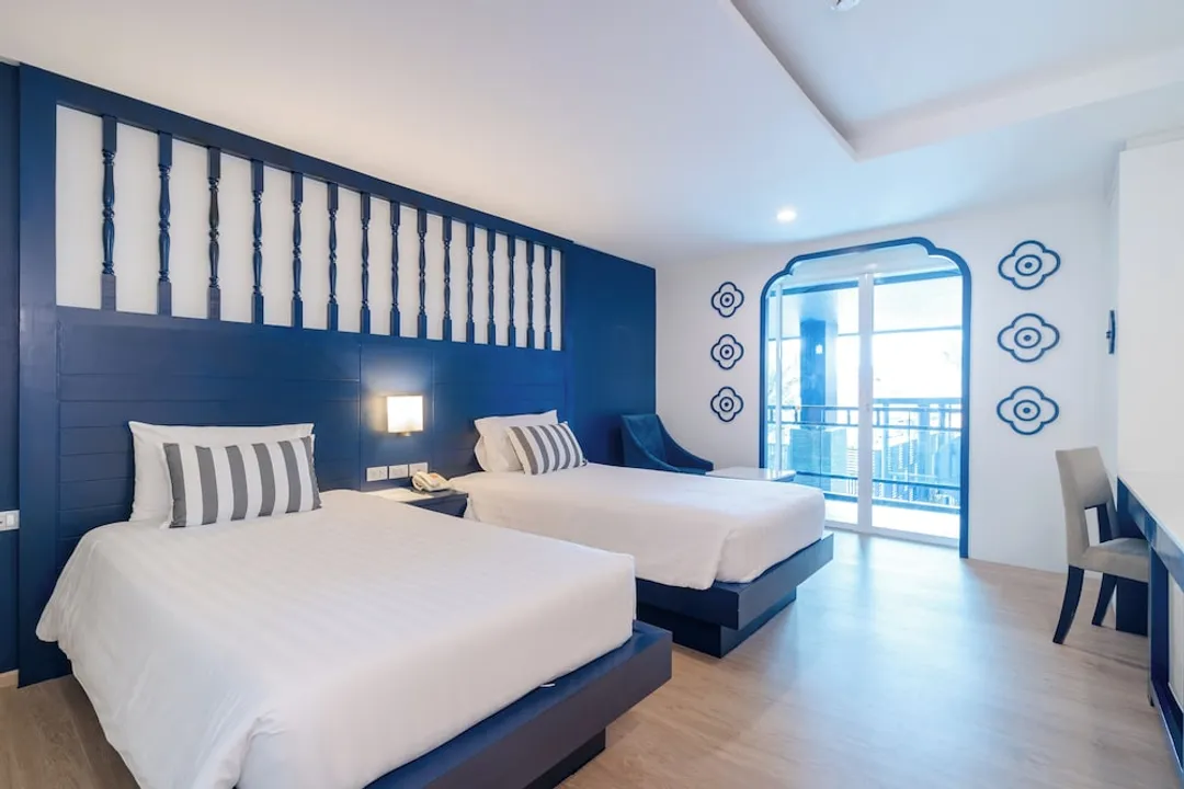 布湖吉塔精品酒店-Boutique Deluxe Twin Balcony +Free Coworking Space-2