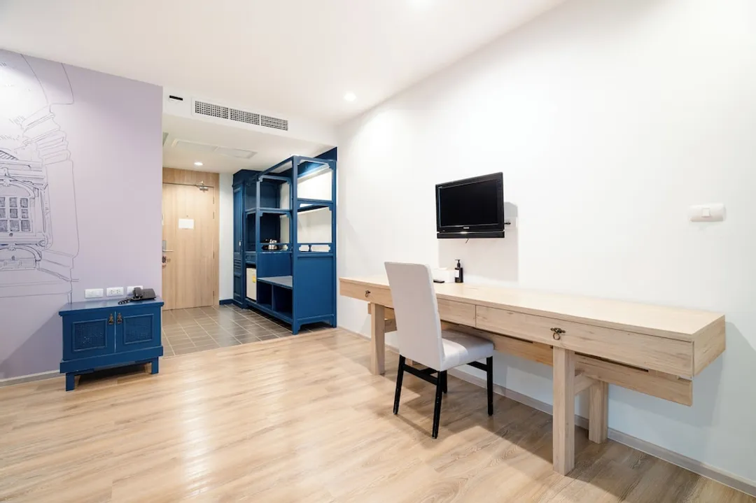 布湖吉塔精品酒店-Grand Deluxe Twin Room +Free Coworking Space-3