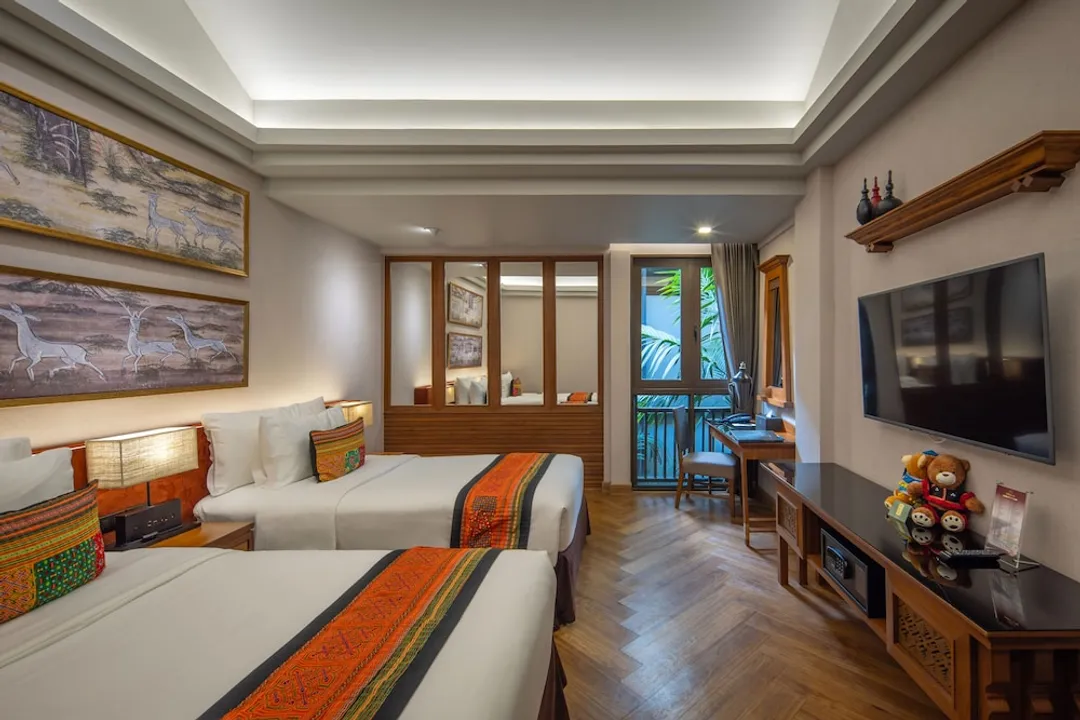 查拉 6 號飯店 - SHA Extra Plus 認證-Deluxe Twin Room without balcony-3