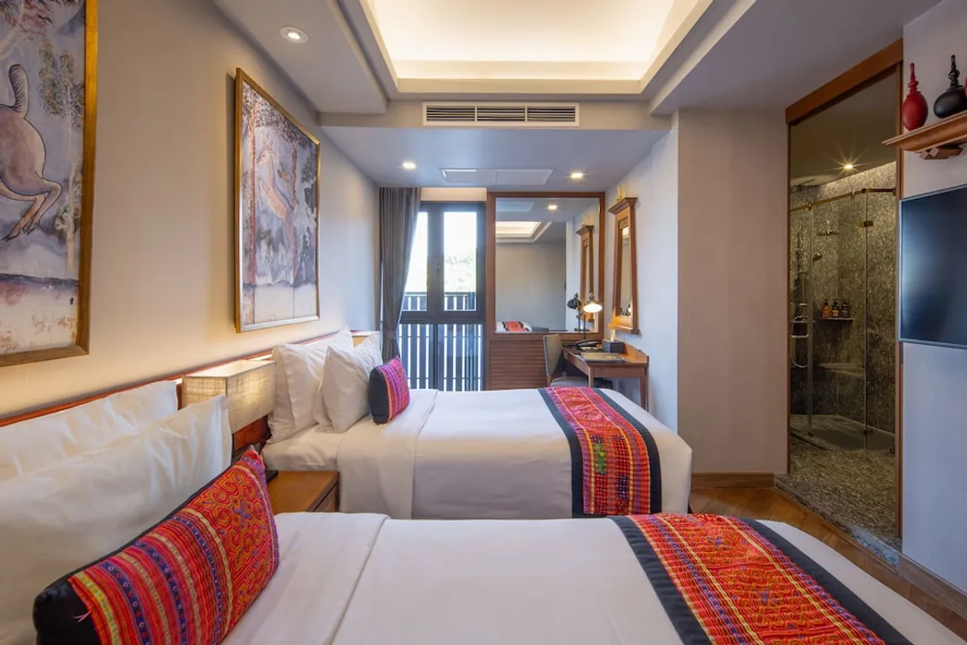 查拉 6 號飯店 - SHA Extra Plus 認證-Deluxe Twin Room without balcony-4