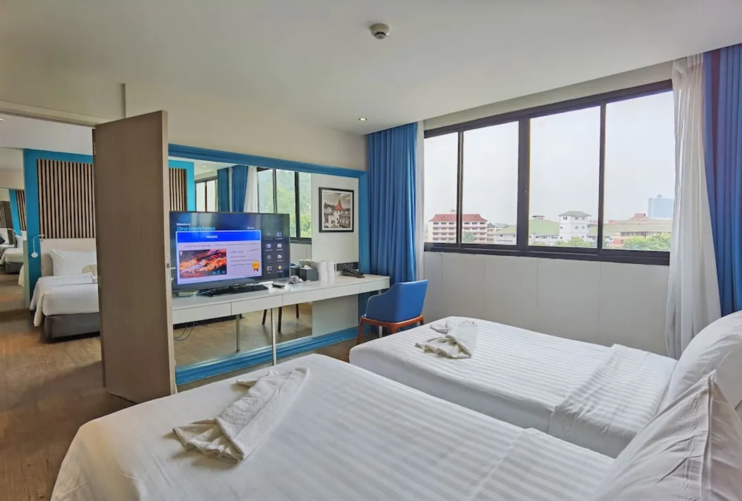 康帕斯帕提亞橘子大酒店 - SHA Extra Plus 認證-Family Connected Suite-1