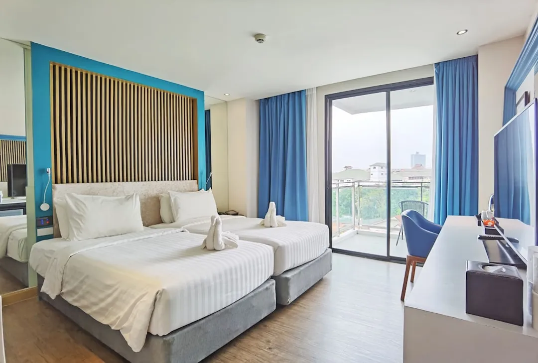 康帕斯帕提亞橘子大酒店 - SHA Extra Plus 認證-City View with Balcony-4