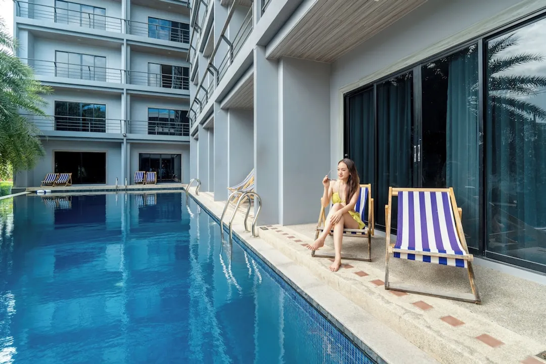 布湖吉塔精品酒店-Boutique Deluxe Pool Access +Free Coworking Space-10