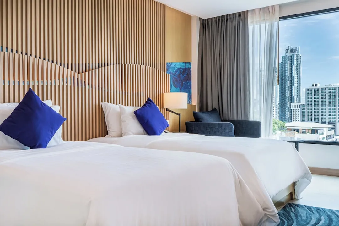 邁特海灘飯店 - SHA Extra Plus 認證-Deluxe Urban Twin Bed-3
