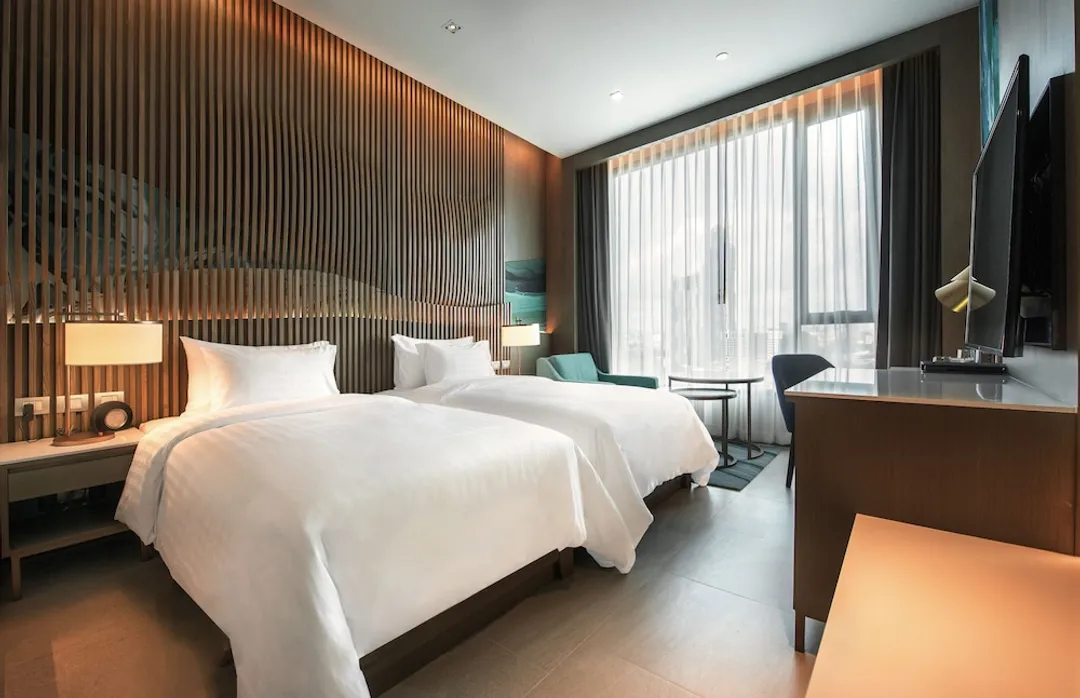 邁特海灘飯店 - SHA Extra Plus 認證-Premier Lux Twin Bed-1