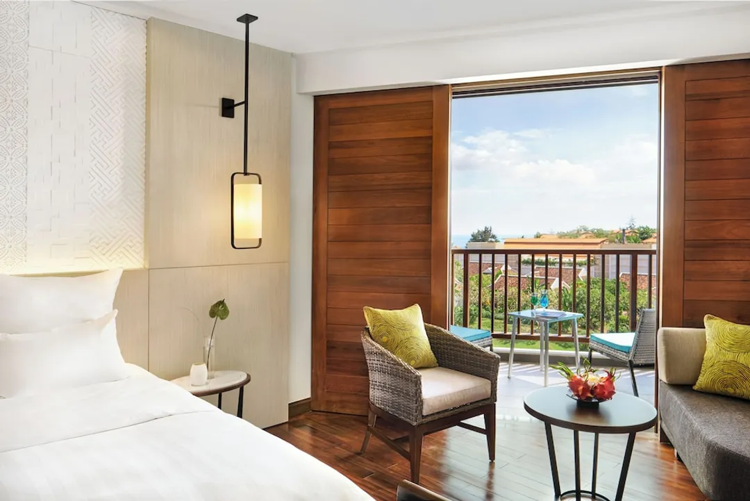 鉑爾曼峴港海灘飯店-豪華客房, 部分海景 (1 Queen Bed)-1