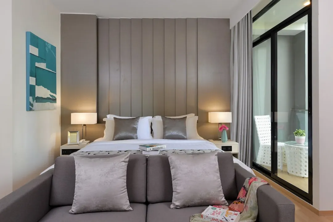 雅頓法義公寓式飯店 - SHA Extra Plus 認證-Deluxe Pool View Room (Twin)-2