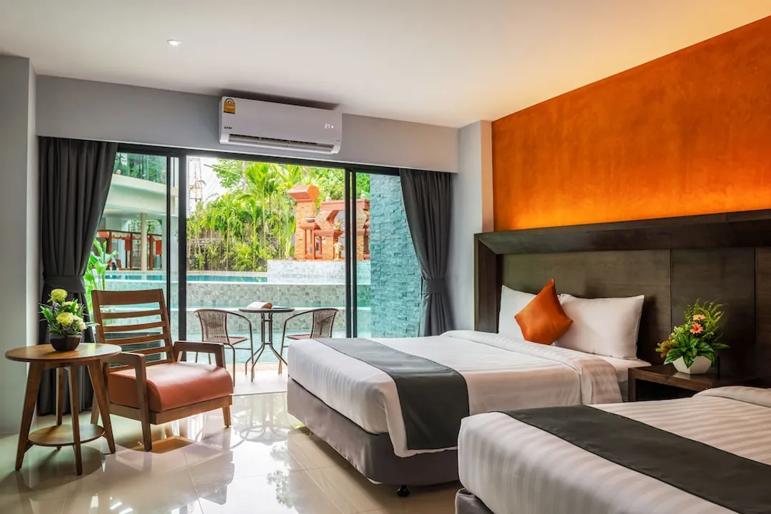 アレカ・リゾート＆スパ-Deluxe Double Room with Pool Access-1