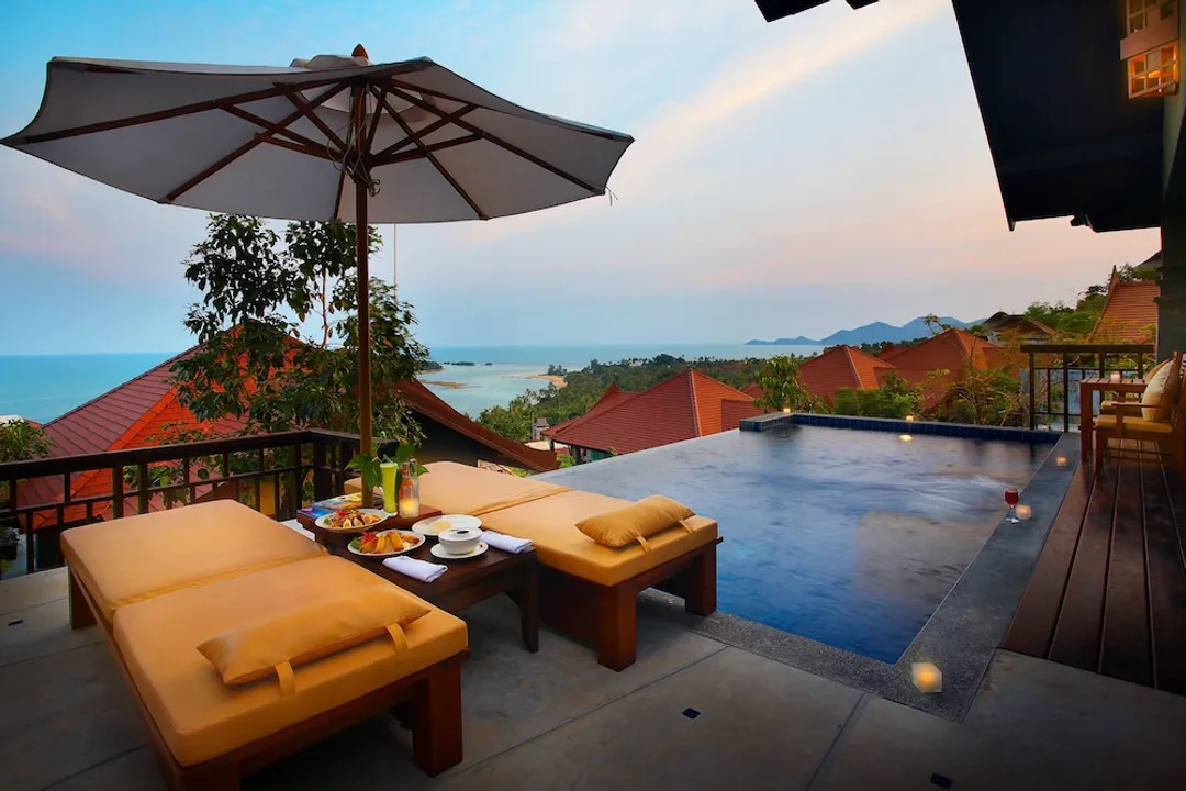 諾拉布里 SPA 度假村-Pool Villa Hillside Seaview (Adult Only)-5