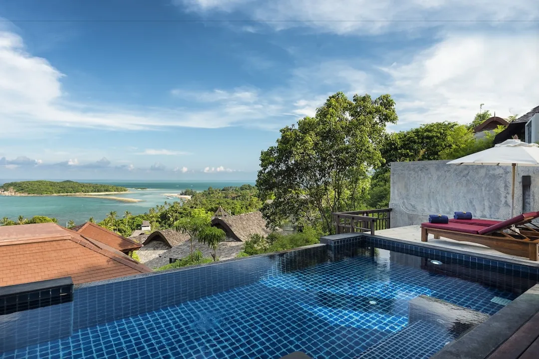 諾拉布里 SPA 度假村-Pool Villa Hillside Seaview (Adult Only)-6
