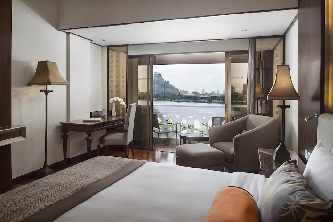 曼谷安納塔拉河畔度假酒店-Deluxe Riverfront Room-6