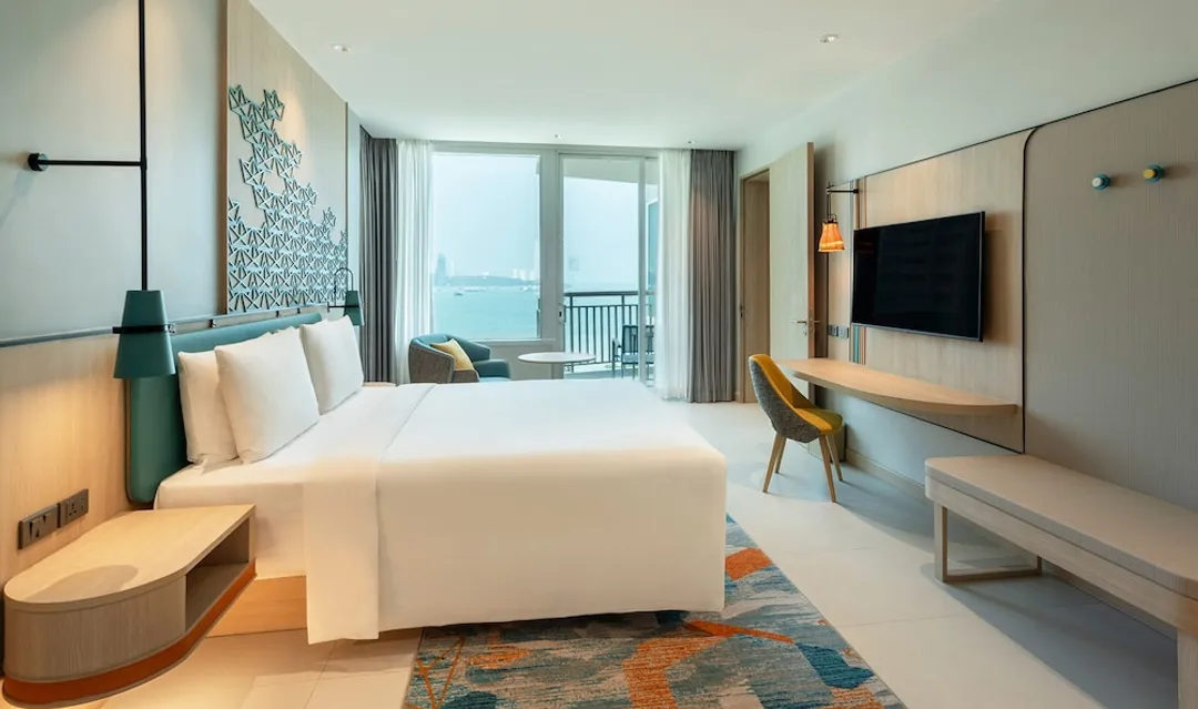 芭達雅假日飯店 - IHG 旗下飯店-套房, 1 間臥室, 海灘景觀 (Pattaya, Bay Tower)-1