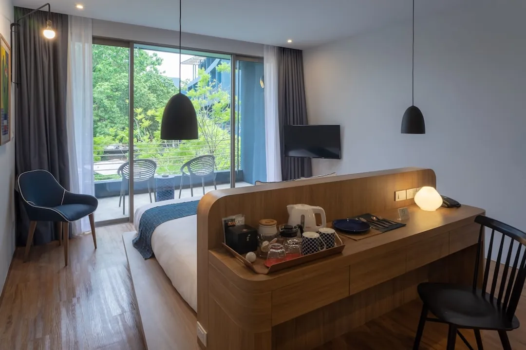 Navana Nature Escape-Deluxe Room - with Bodhi Tree view, Balcony and Open-plan Bathtub-3