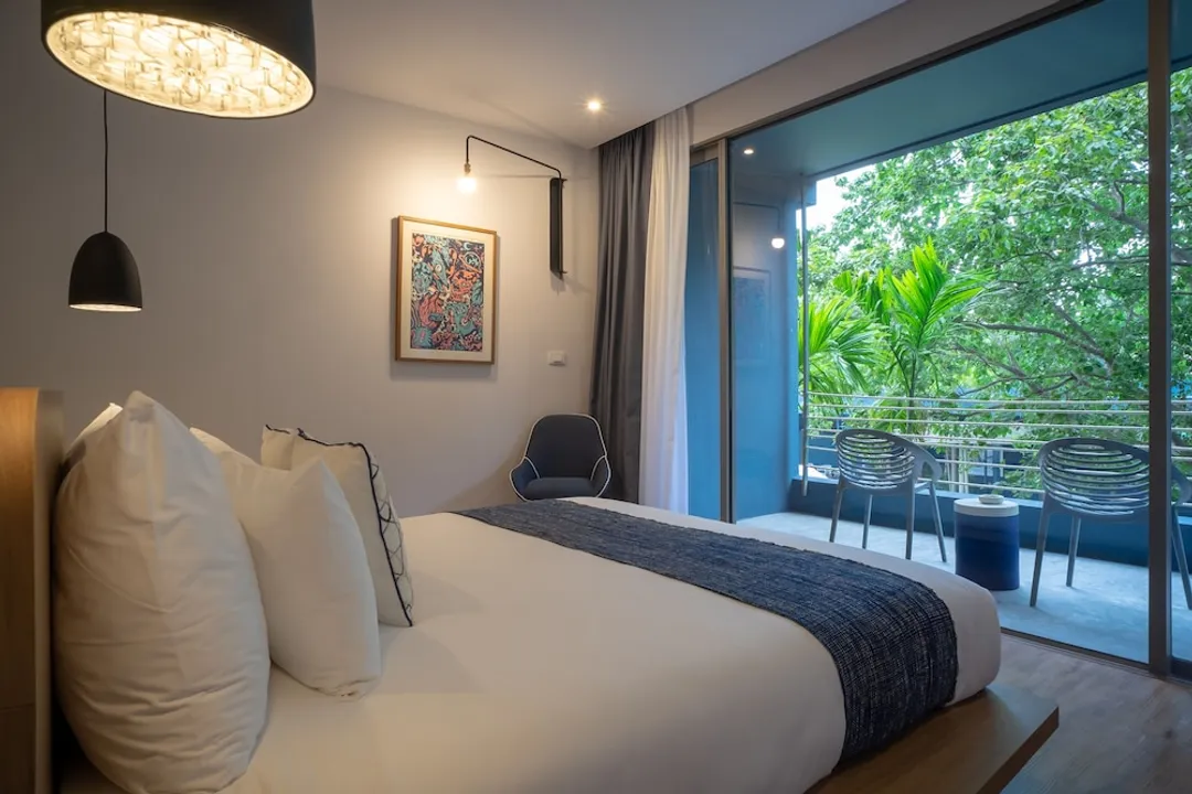 Navana Nature Escape-Deluxe Room - with Bodhi Tree view, Balcony and Open-plan Bathtub-1