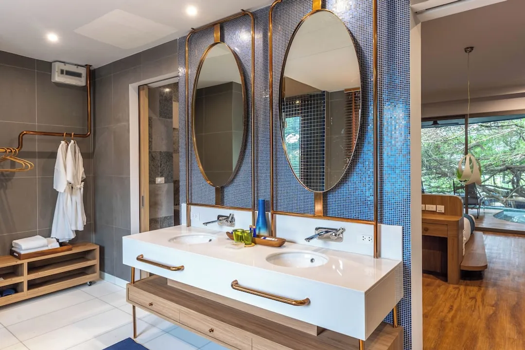 Navana Nature Escape-Banyan Pool Villa - with Private Plunge Pool on Balcony, Indoor Bathtub, Big Banyan Tree view, 2nd F-13