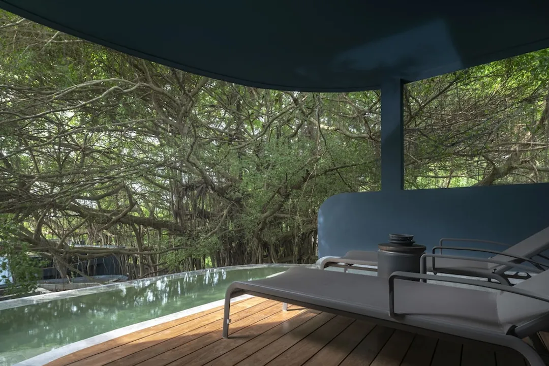 Navana Nature Escape-Banyan Pool Villa - with Private Plunge Pool on Balcony, Indoor Bathtub, Big Banyan Tree view, 2nd F-7