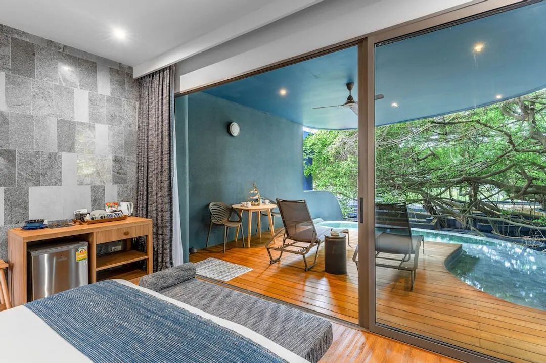 Navana Nature Escape-Banyan Pool Villa - with Private Plunge Pool on Balcony, Indoor Bathtub, Big Banyan Tree view, 2nd F-4