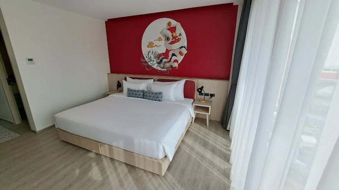 中城拉薩達酒店-豪華雙人房, 露台-9