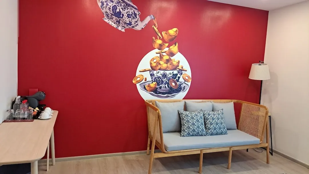 中城拉薩達酒店-普通套房, 多張床-5
